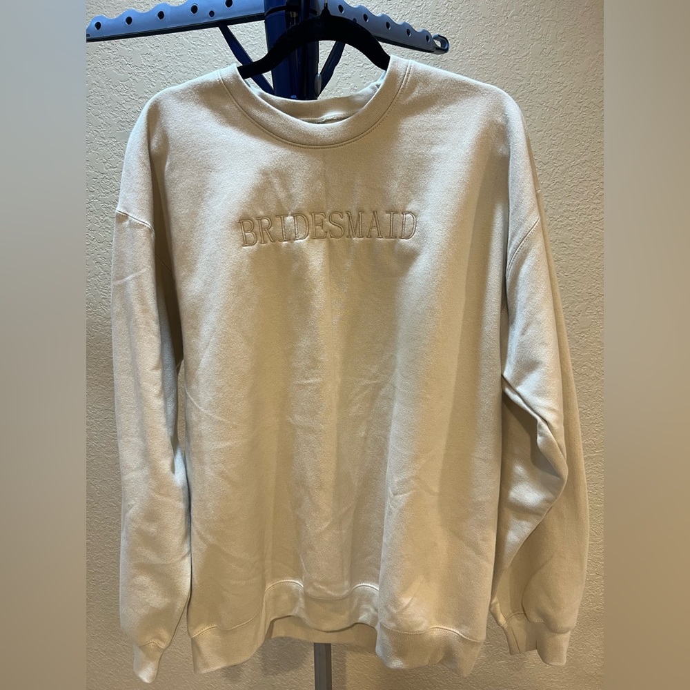 Cream Bridesmaid Sweater